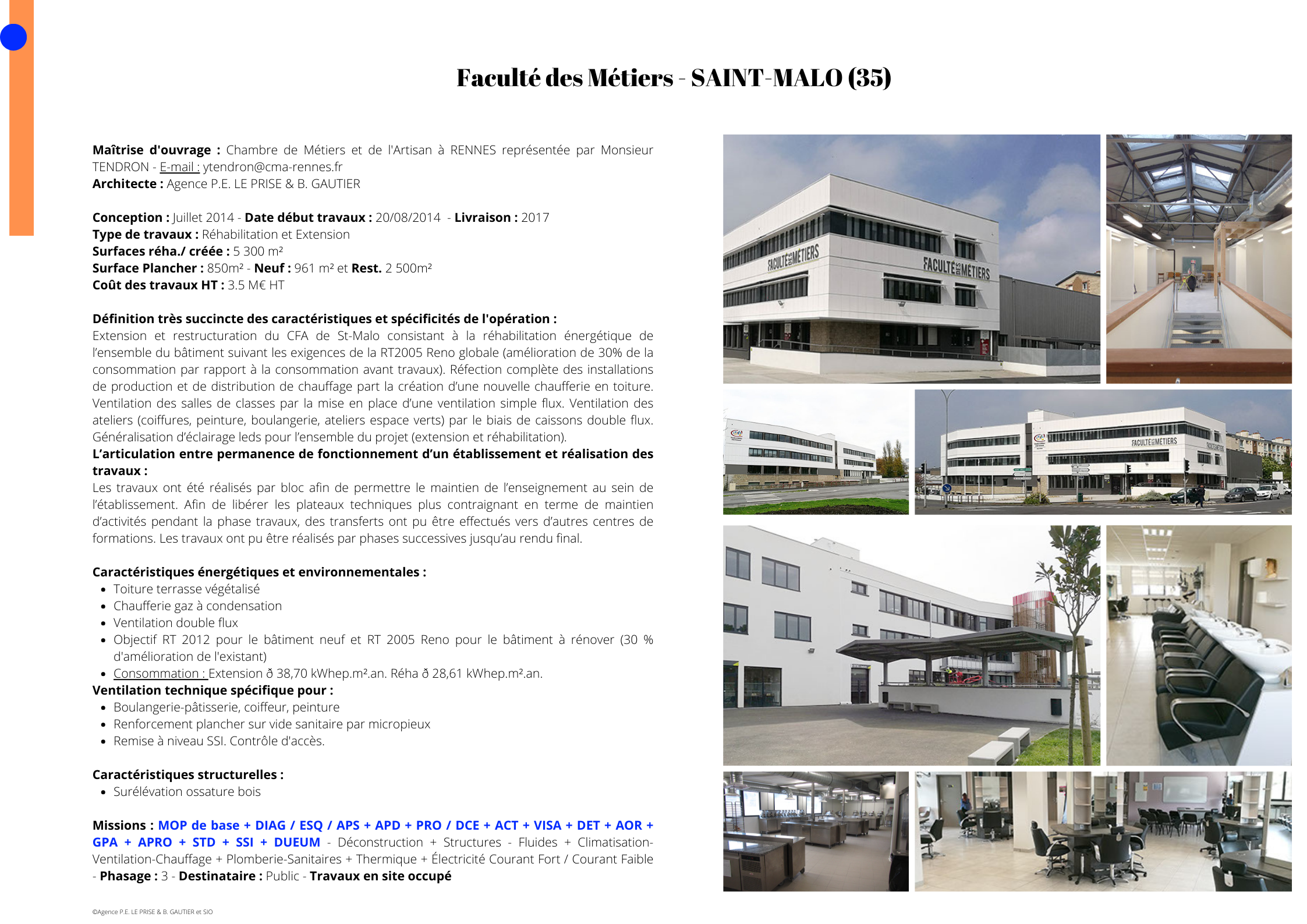 Fac des Metiers SAINT MALO