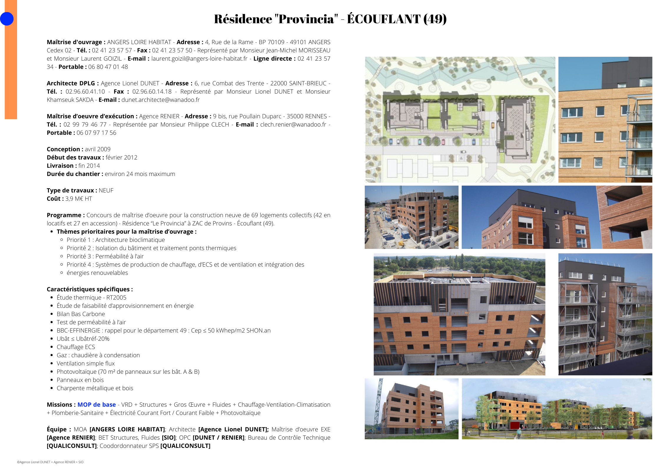 Logements Le Provincia Ecouflant