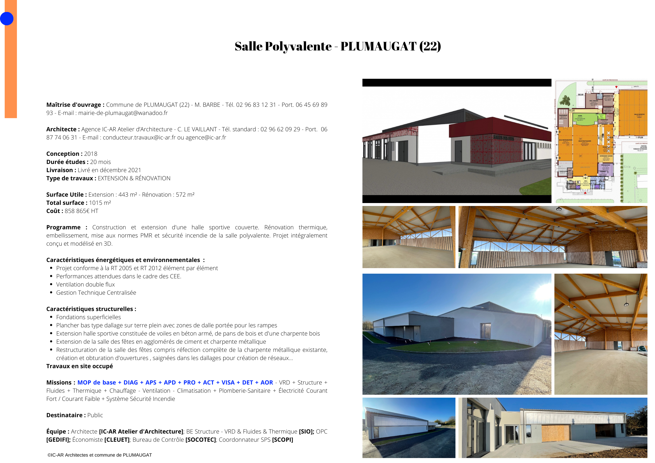 Salle Polyvalente PLUMAUGAT