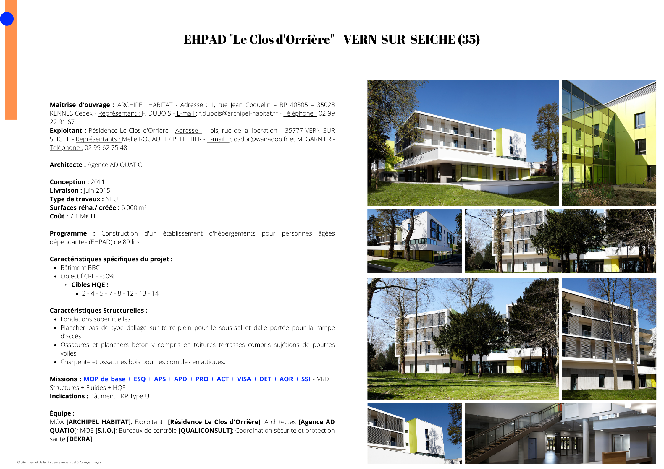 EHPAD Le Clos dOrriere VERN SUR SEICHE