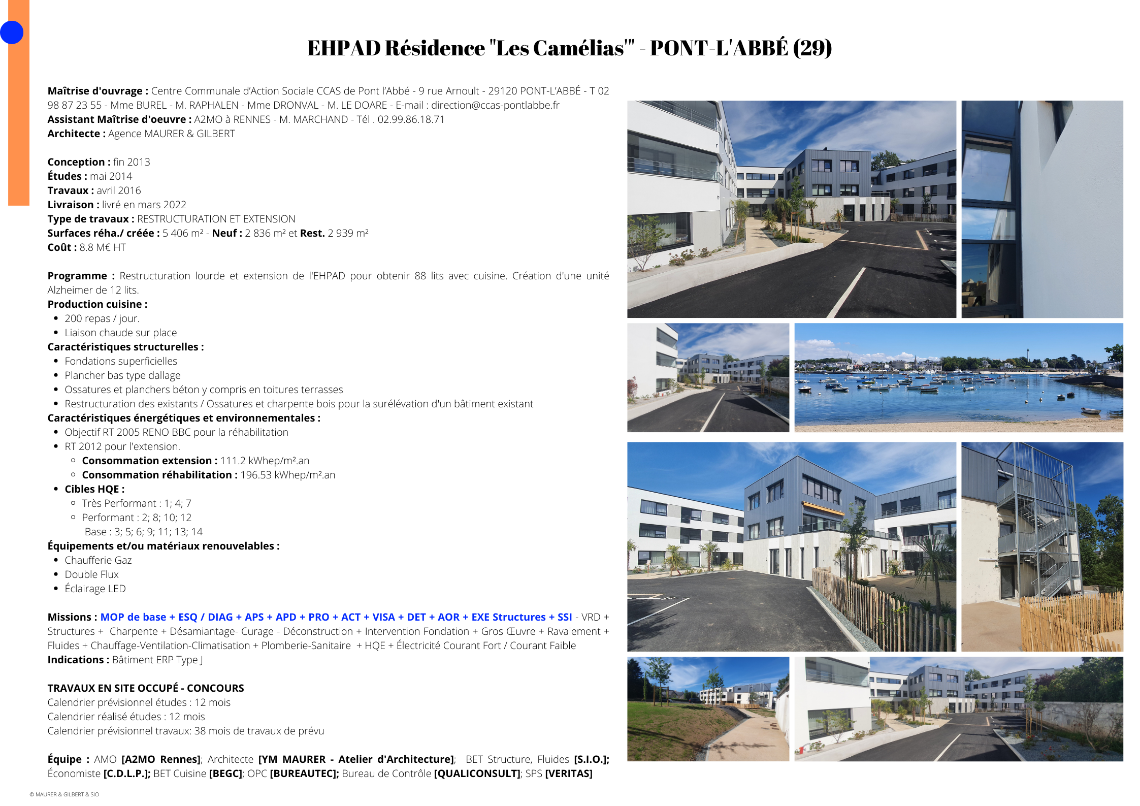 EHPAD Residence Les Camelias PONT LABBE 1