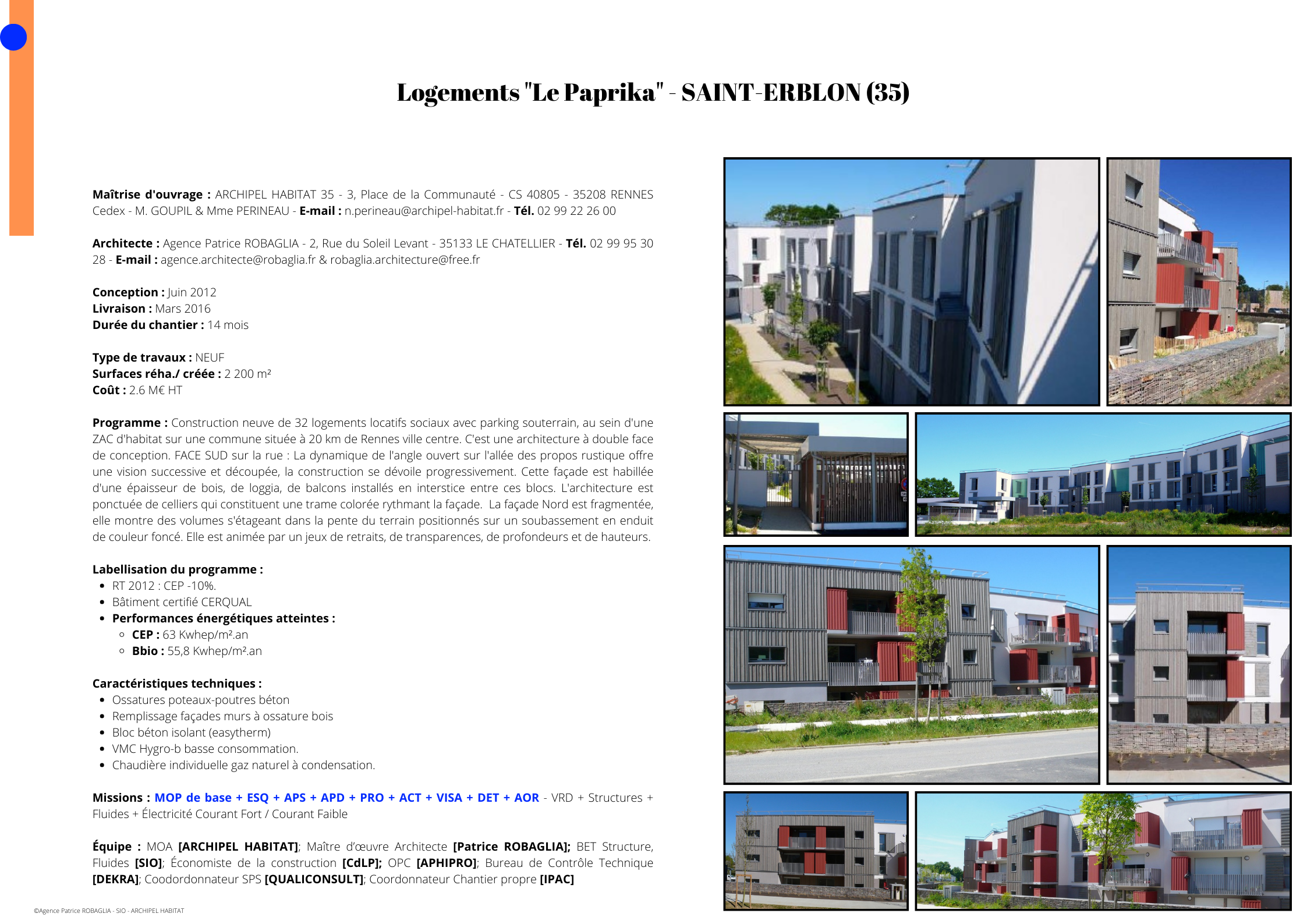 Logements Le Paprika SAINT ERBLON