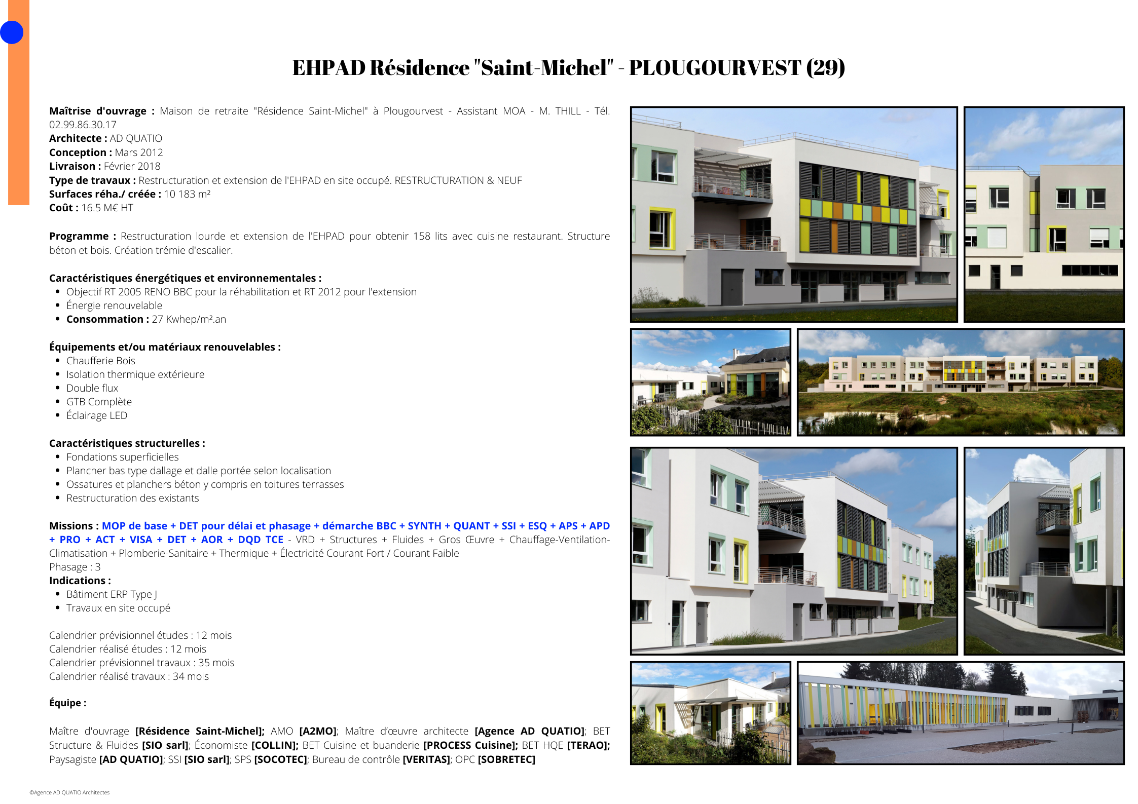 EHPAD Residence Saint Michel PLOUGOURVEST